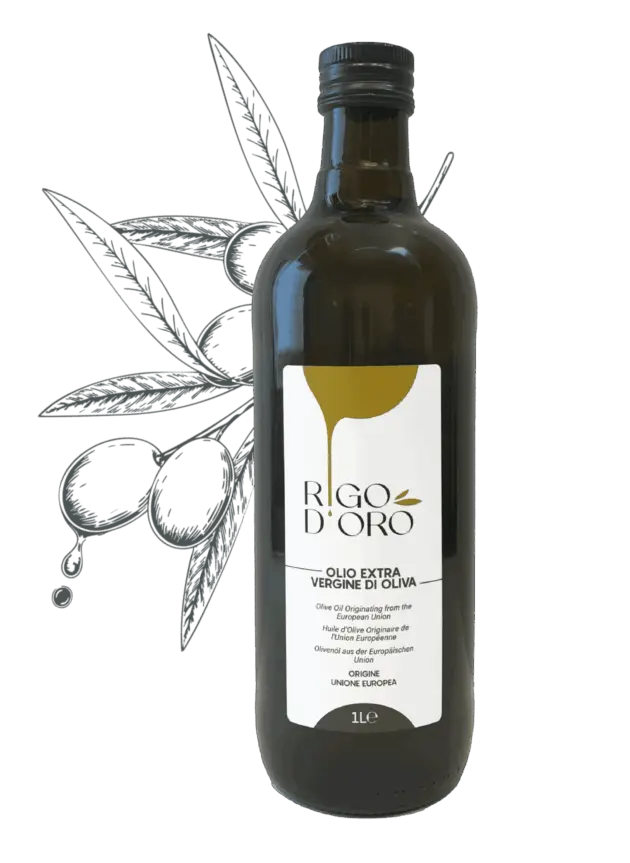 Rigo D'oro; olio EVO d'alta qualità
