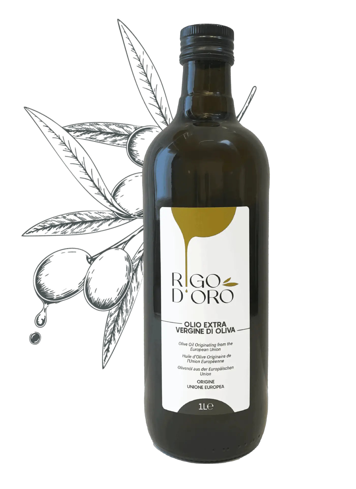 Rigo D'oro; olio EVO d'alta qualità